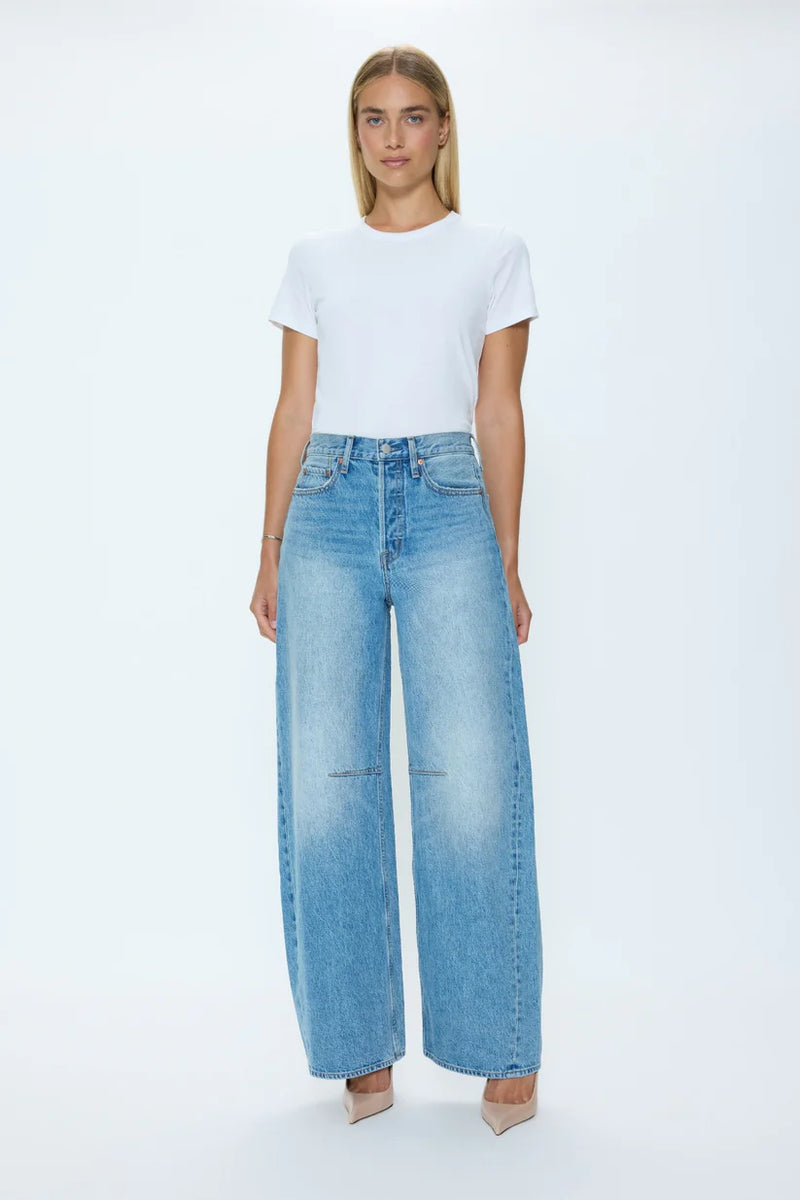 Sydney High Rise Bowed Jean – R STORIE